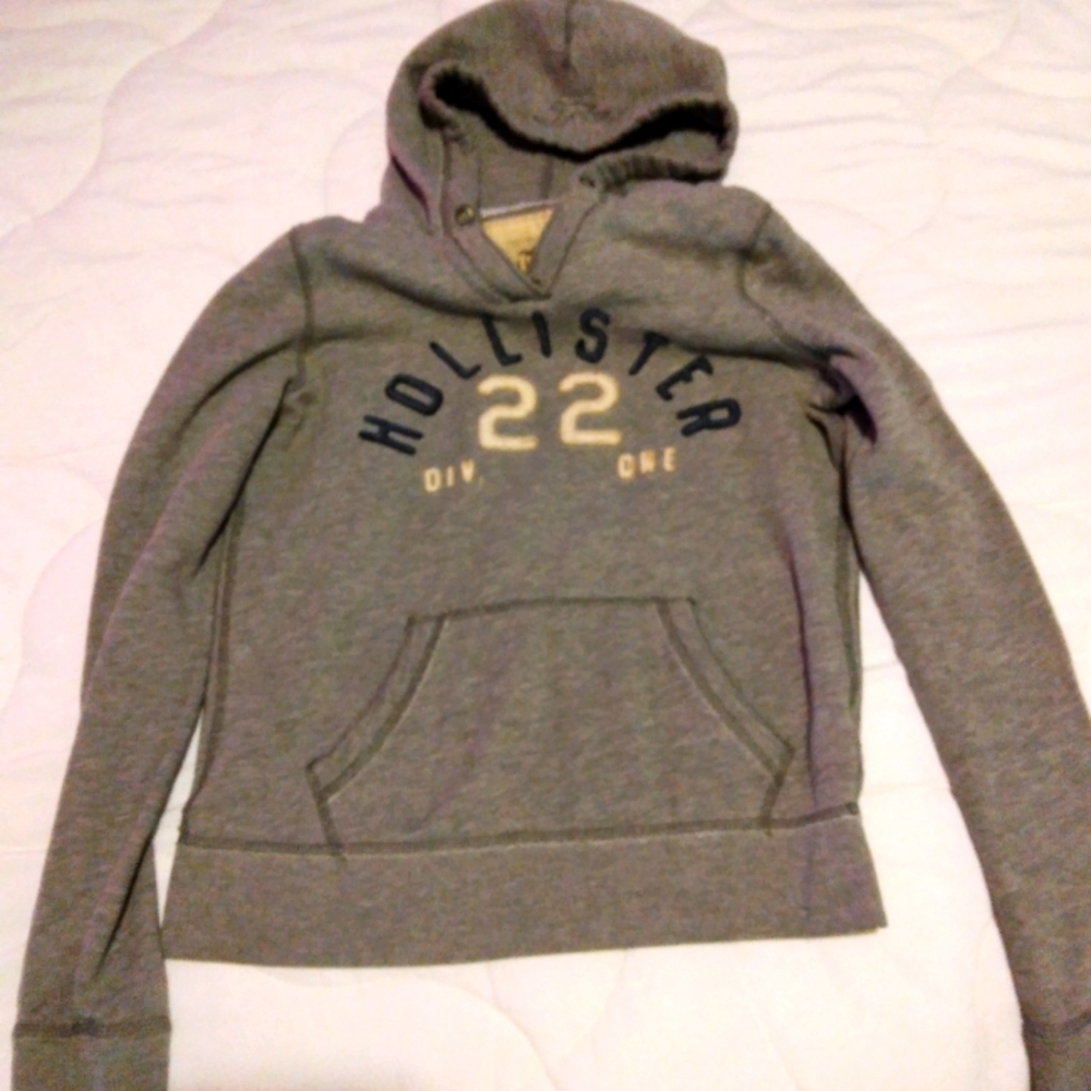 Grey hoodie